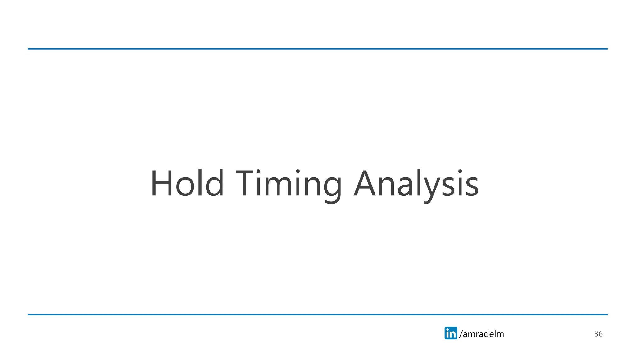 VLSI Static Timing Analysis Setup And Hold Part 2 | PDF