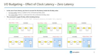 VLSI Static Timing Analysis Part 4 - Timing Constraints | PDF