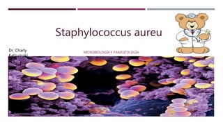 Staphylococcus aureus
MICROBIOLOGÍA Y PARASITOLOGÍADr. Charly
Katzumaki
 