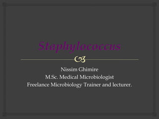 Nissim Ghimire
M.Sc. Medical Microbiologist
Freelance Microbiology Trainer and lecturer.
 