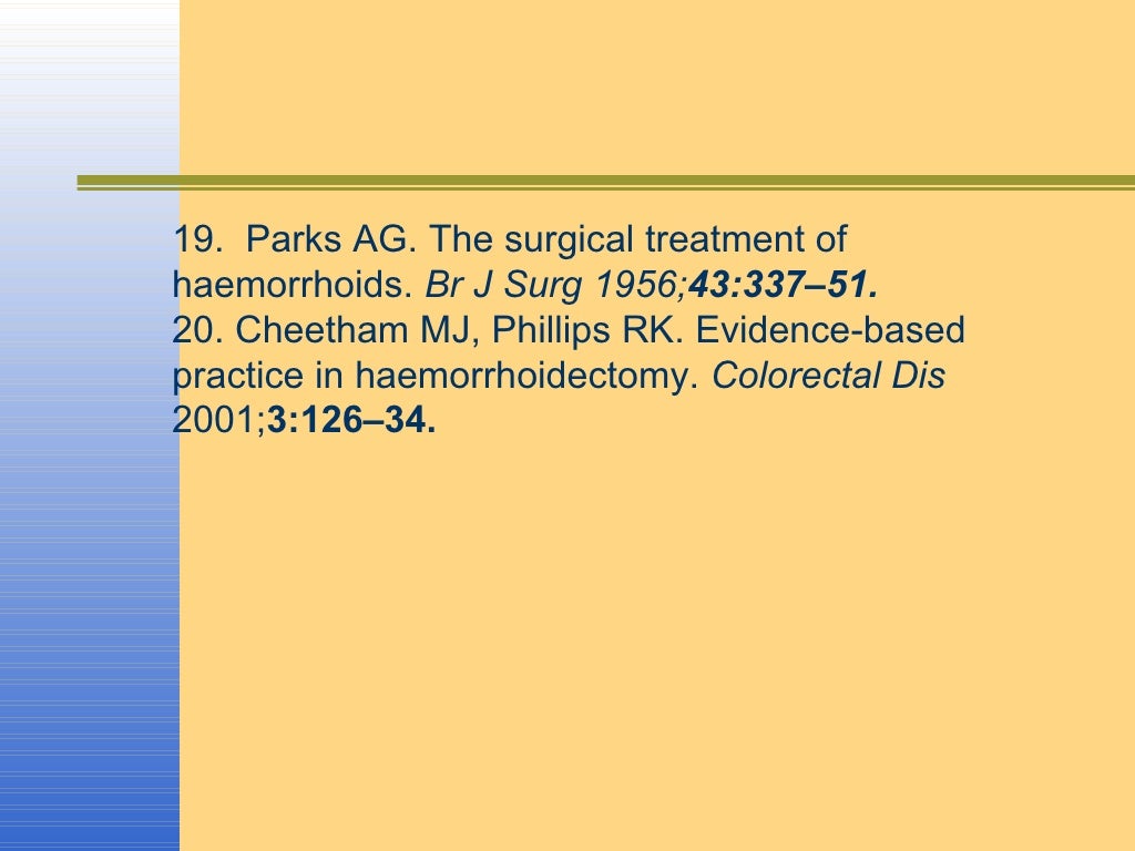 Stapler hemorrhoidectomy 3