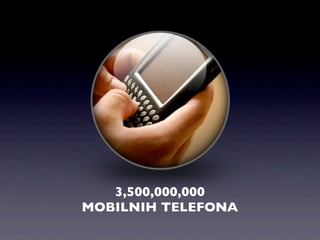 3,500,000,000
MOBILNIH TELEFONA
 