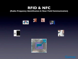 RFID & NFC
(Radio-Frequency Identiﬁcation & Near Field Communication)
 