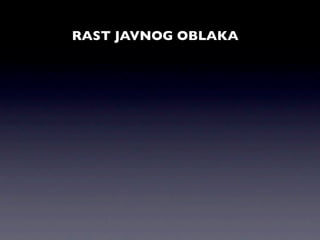 RAST JAVNOG OBLAKA
 