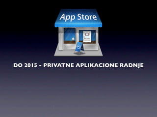 DO 2015 - PRIVATNE APLIKACIONE RADNJE
 