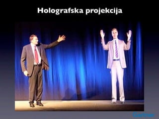 Holografska projekcija
 