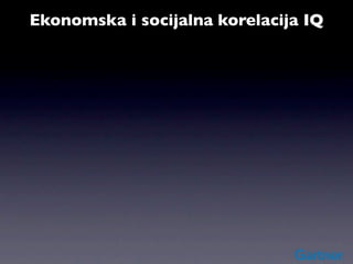 Ekonomska i socijalna korelacija IQ
 