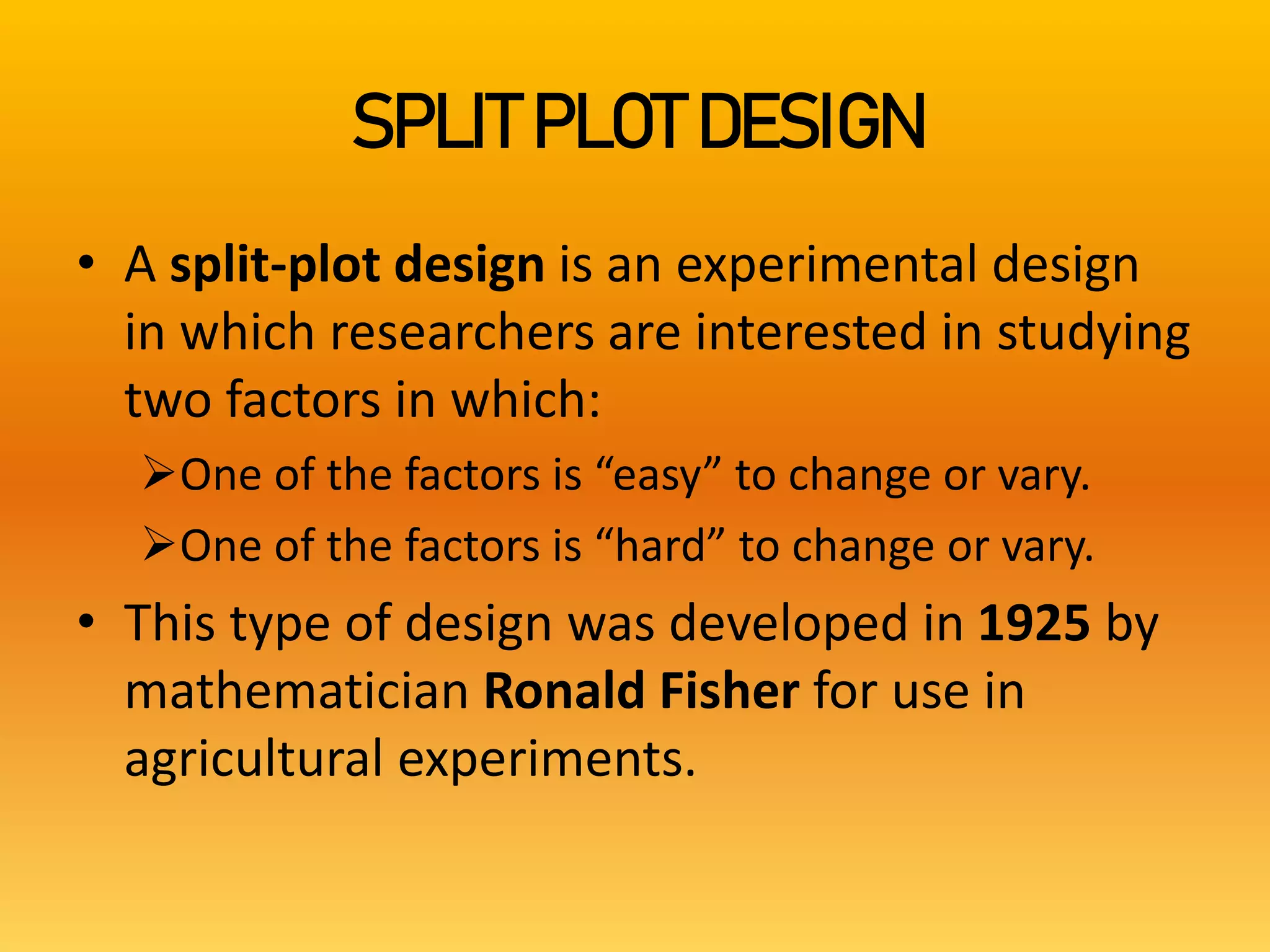 critical differences in split plot and strip plot design.pptx