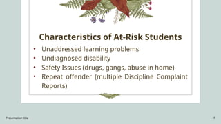 Students at Risk Presentation Powerpoint.pptx