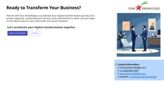 Star Knowledge – Empowering Businesses with Microsoft & Cloud Solutions ...