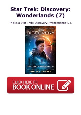 Star Trek: Discovery:
Wonderlands (7)
This is a Star Trek: Discovery: Wonderlands (7).
 