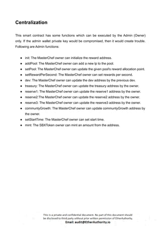StarBank Protocol – Smart Contract Security Audit Report by ...