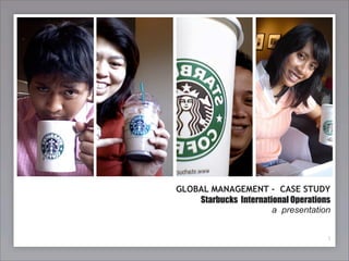 Starbuck's experience
