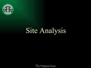 Site Analysis 
