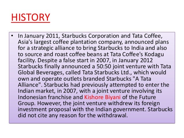 summary starbucks coffee company the indian dilemma Summary starbucks coffee company the indian dilemma company overview starbucks is an international company which was started in 1971 at seattle’s pike place market. summary starbucks coffee company the indian dilemma Summary starbucks coffee company the indian dilemma company overview starbucks is an international company which was started in 1971 at seattle’s pike place market.