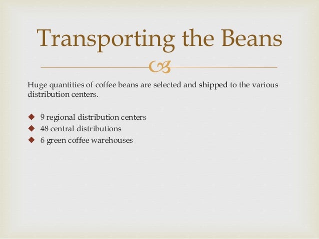 starbuck supply chain