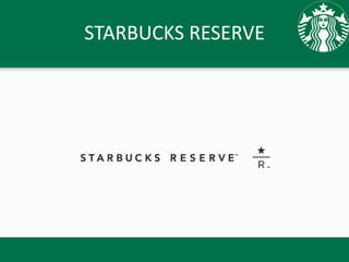 STARBUCKS RESERVE
 