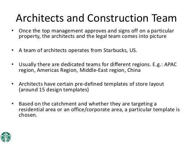 starbucks cross functional teams