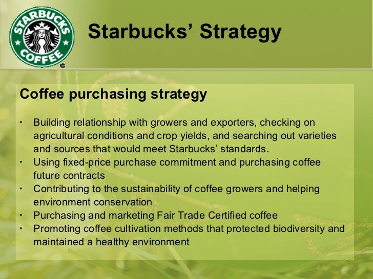 Starbucks Strategy