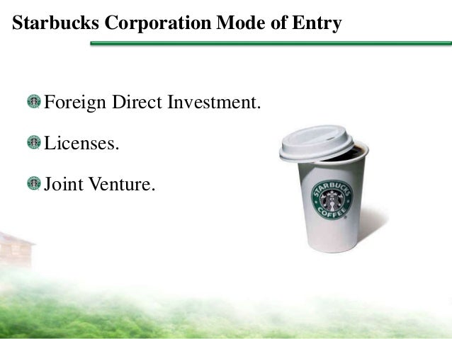 starbucks fdi case starbucks fdi case
