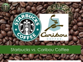 Starbucks vs. Caribou Coffee
 