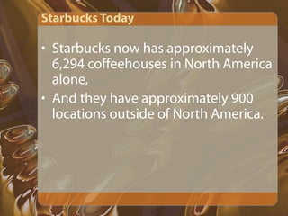 Starbucks Presentation