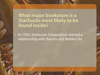 Starbucks Presentation