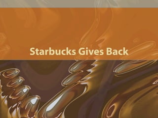 Starbucks Presentation