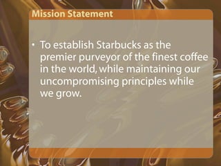 Starbucks Presentation