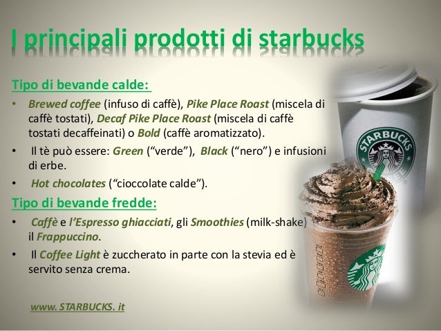 why are starbucks sizes in italian