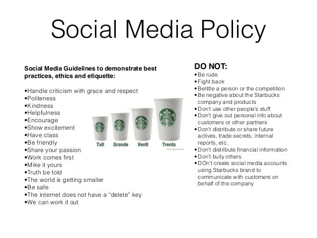 🎉 Starbucks ethics policy. Policies. 20190124