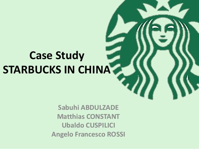 starbucks in china case study