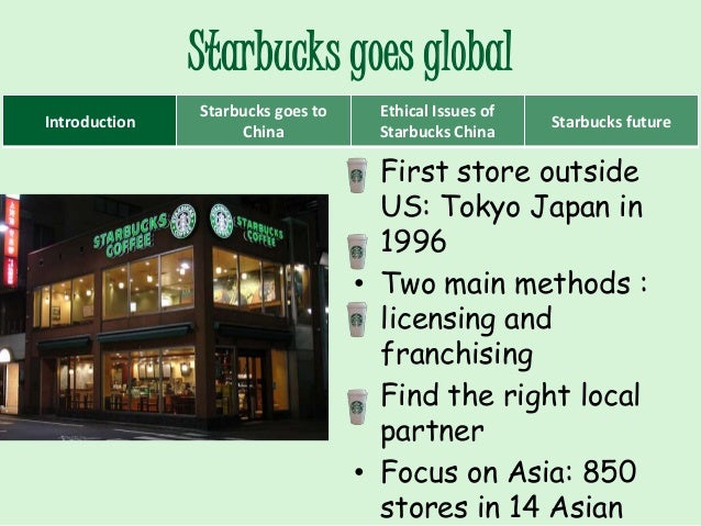 starbucks franchising event study starbucks franchising circumstance study