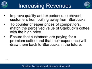 Starbucks Consulting Case | PPT