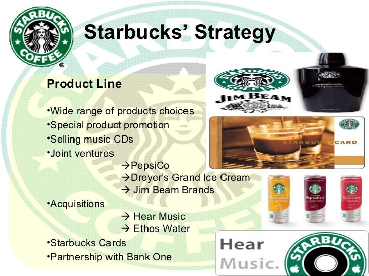 Diversification strategy starbucks