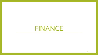 FINANCE 
24 
 
