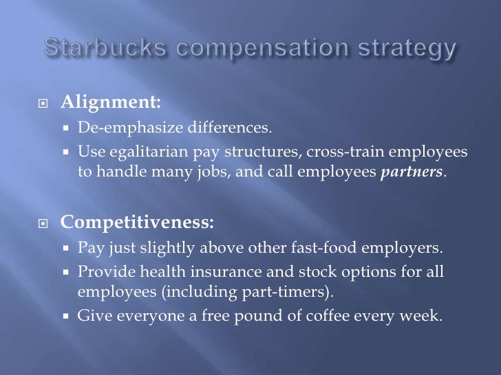 Starbucks stock options for employees