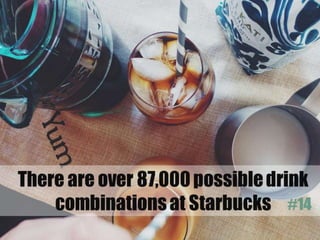 Starbucks with an extra shot of facts