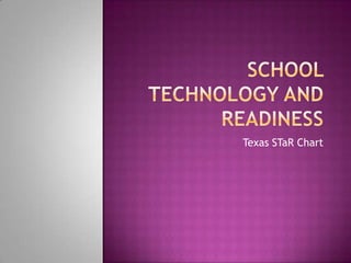 School technology and readiness Texas STaR Chart 