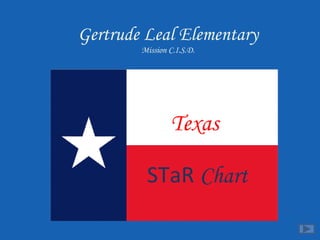 Texas   STaR  Chart Gertrude Leal Elementary Mission C.I.S.D. 