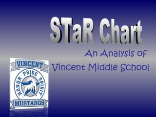 An Analysis of  Vincent Middle School STaR Chart 