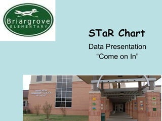 STaR Chart Data Presentation “Come on In” 