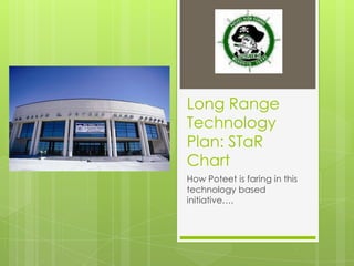 Long Range
Technology
Plan: STaR
Chart
How Poteet is faring in this
technology based
initiative….
 