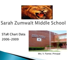 STaR Chart Data 2006-2009 Mrs. V. Farmer, Principal 