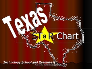 ST   R   Chart a Texas T echnology  S chool  a nd  R eadiness 