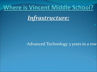Infrastructure: Advanced Technology 3 years in a row 