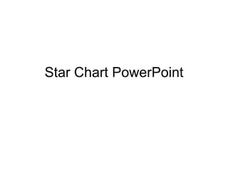 Star Chart PowerPoint 