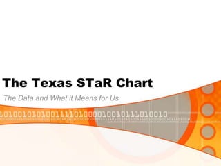 The Texas STaR Chart The Data and What it Means for Us 