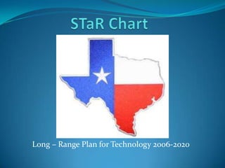 STaR Chart Long – Range Plan for Technology 2006-2020 