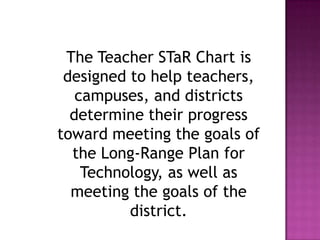 Star chart presentation
